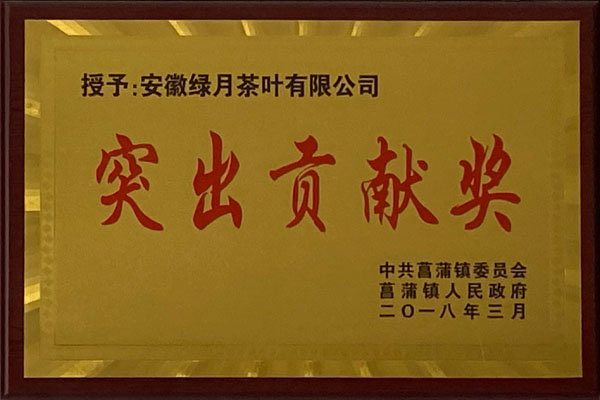 2018.3突出貢獻(xiàn)獎
